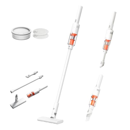 XIAOMI P30 Cordless Vacuum Cleaner, Potencia succión 22kPa/50AW, Ligera y manejable, hasta 40 min autonomía, filtrado preciso 5 etapas, aspiradora inalámbrica 2 Juegos cepillos, Ideal hogar y Coche