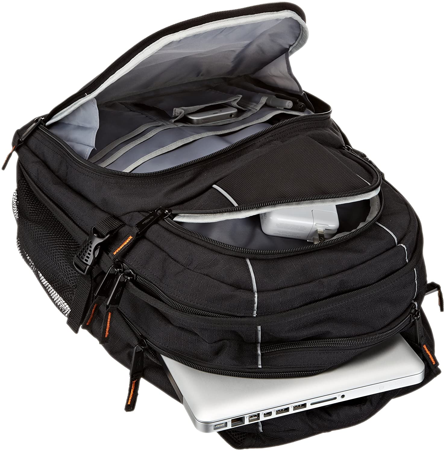 Mochila Amazon Basics compatible con la mayoría de los ordenadores portátiles de 43 cm