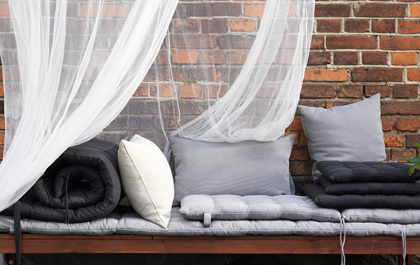 13 exteriores en blanco, gris y negro: el estilo boho es la estrella