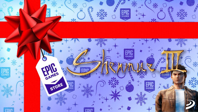 Epic Games Store Ofertas Navidad Shenmue 3 Regalo