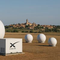 Parecen modernos iglús pero esconden algo vital para Starlink. Puedes verlos en Madrid, Barcelona, Alicante, Huelva y Toledo 