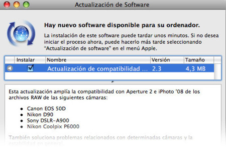 Digital Camera Raw Compatibility 2.3 añade soporte para las Canon 50D y Nikon D90