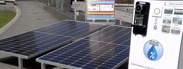 Fabricar agua usando los rayos del sol incluso por la noche. Esto es lo que hace este innovador invento usando placas fotovoltaicas