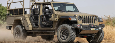 Ni blindado ni tanque: han convertido al Jeep Gladiator en un vehículo militar capaz de llegar desde el aire con 12 soldados