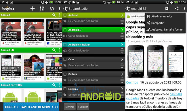 Taptu actualizado