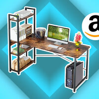 Amazon está rematando este escritorio minimalista con tres repisas, perfecto para el regreso a clases por solo 751 pesos 