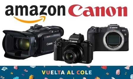 Ofertas en equipos fotográficos y de vídeo Canon en Amazon