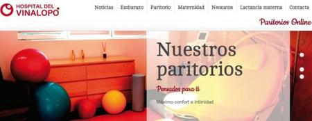 Paritorios online, un portal sobre salud del Hospital del Vinalopó