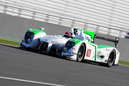 El Pescarolo 03 ya rueda en pista