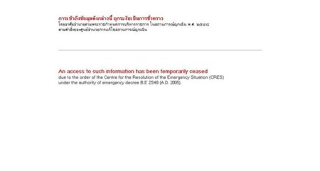 WikiLeaks bloqueado en Tailandia, ¿qué será lo que teme el Rey?