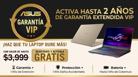Asus Garantia Vip 2 Anos Proteccion Laptops Mexico
