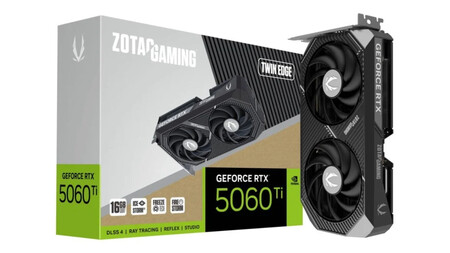 Tarjeta Gráfica ZOTAC GAMING GeForce RTX 5060 Ti Twin Edge 16GB GDDR7 Reflex 2 RTX AI DLSS4