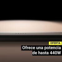 LG tiene una barra de sonido top en calidad, pero también en precio. Incluye un subwoofer y dos altavoces