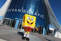Bob Esponja en el Oceanogràfic de Valencia