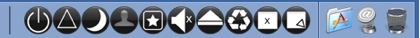 Dockables: Acciones del sistema como iconos en el Dock