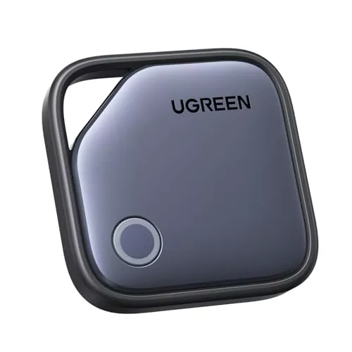 UGREEN FineTrack Smart Finder Localizador Bluetooth SmartTag Tracker Soporte iOS Rastreador para Llaves Equipaje Cartera Bicicleta Mochila Bolso, 2 Años de Batería(1 Pieza)