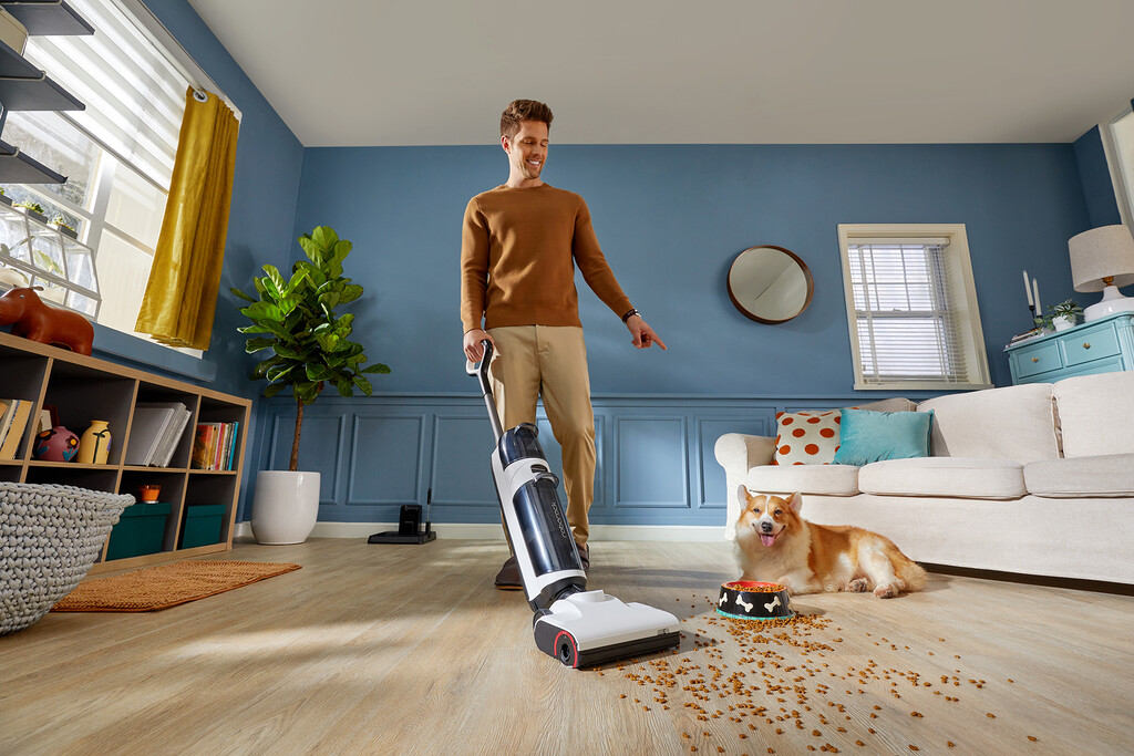 Roborock ha anunciado el Dyad Air. Una aspiradora todo en uno que incluso puede avisar con instrucciones de voz