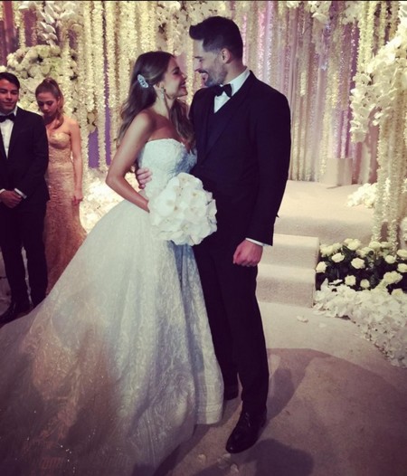 Y Sofía Vergara y Joe Manganiello ya son marido y mujer
