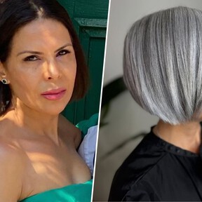 Karen Guerreiro, peluquera: “El pelo con canas tiene que cuidarse alternando dos champús, uno silver y otro anticaída, y lavarlo solo dos veces a la semana” 