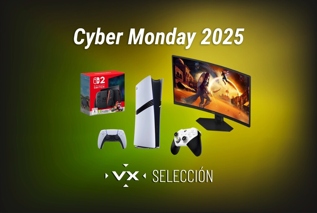 Los mejores chollos del Cyber Monday hoy, 1 de diciembre, en Switch 2, PS5 Pro, monitores y más 