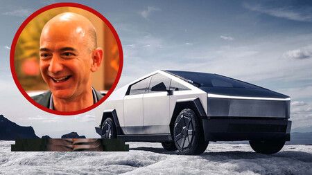 Jeff Bezos Y Tesla Cybertruck 1