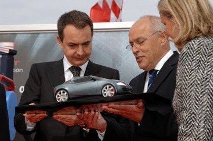 Zapatero visita SEAT