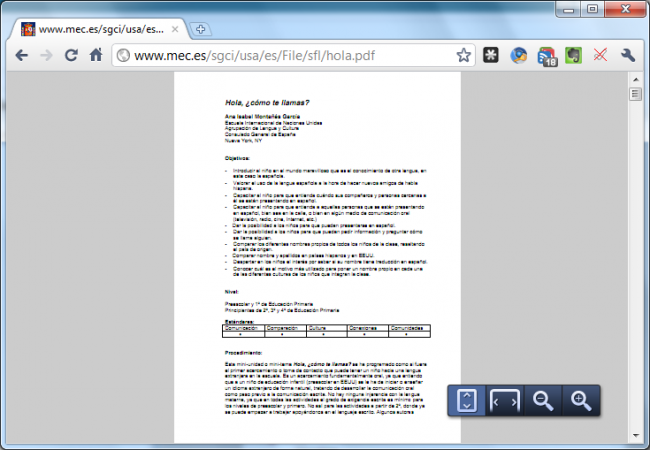 Chrome PDF.