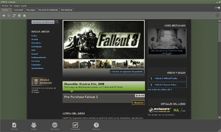 'Fallout 3' también estará disponible a través de Steam