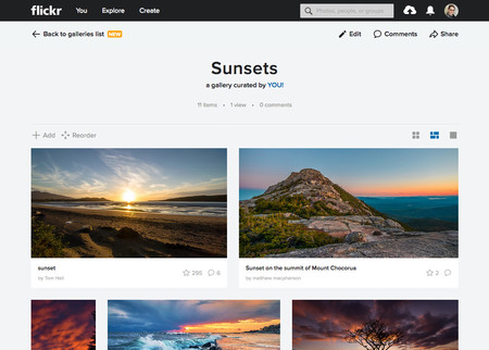 Flickr va a introducir cambios en sus galerías para “estimular la creatividad del usuario”