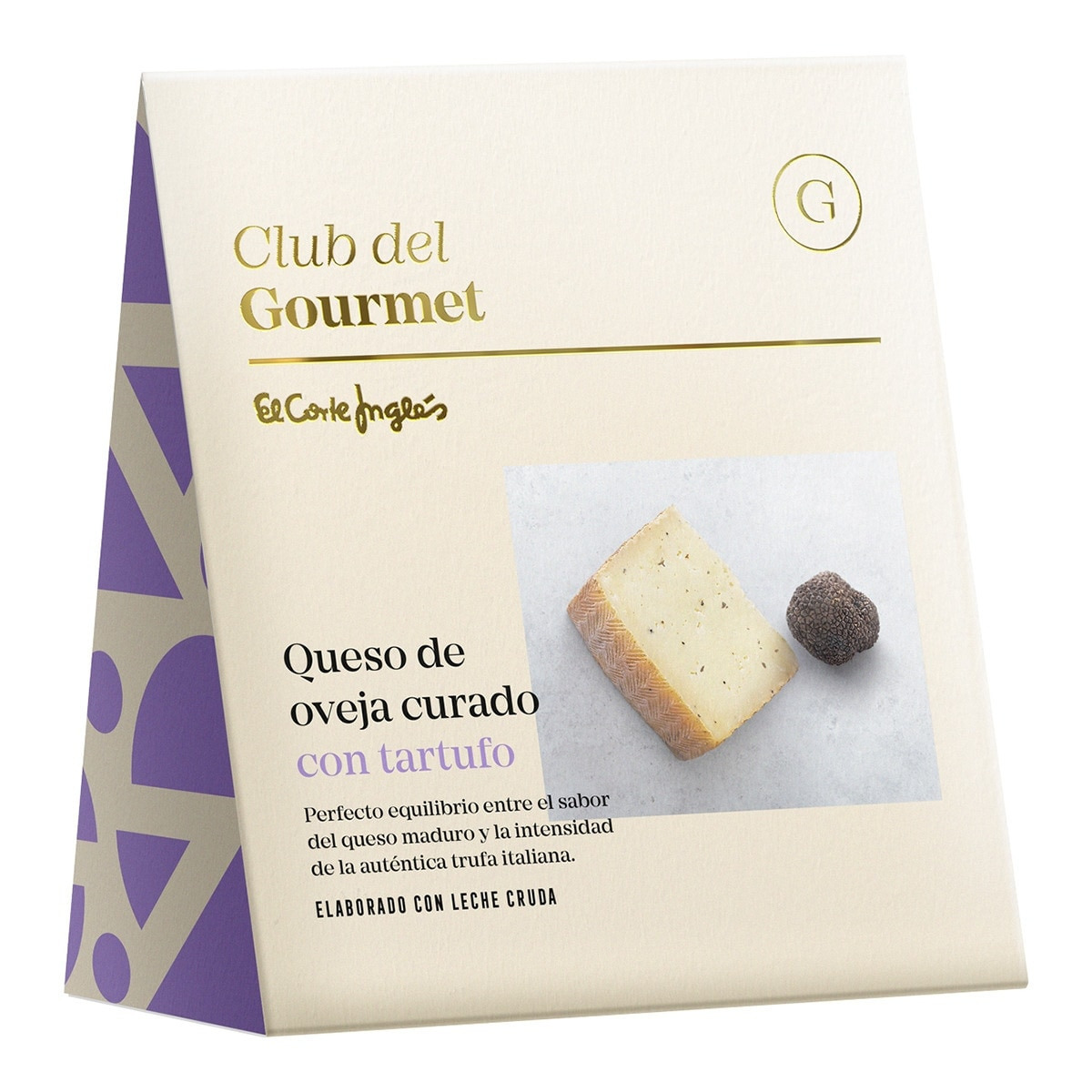 Queso de oveja curado al tartufo 