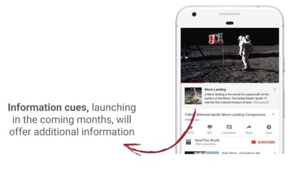 YouTube usará información de Wikipedia para contrarrestar su problema con las teorías conspirativas