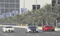 Top Gear reúne tres Bugatti Veyron para que Stig juegue con ellos