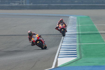 Dani Pedrosa Marc Marquez Tailandia Test Dia 1 2018