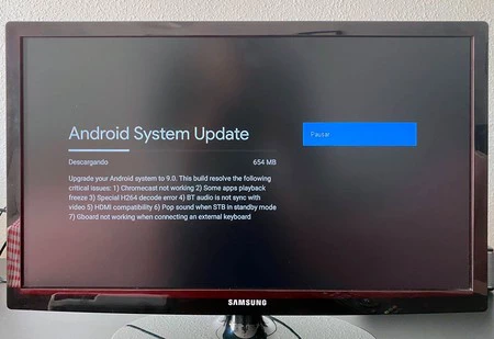 Xiaomi Mi Box S アップデート