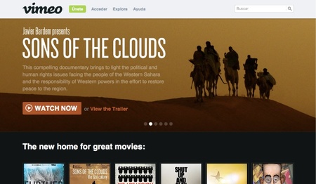 Movies, el servicio de alquiler de películas de Vimeo se deja ver