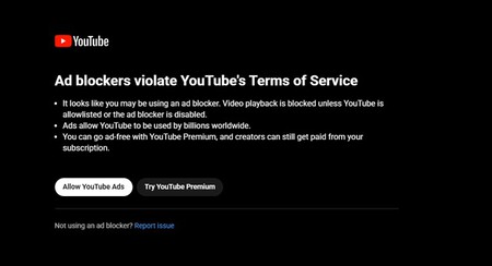 Youtube Anuncio Prohibicion