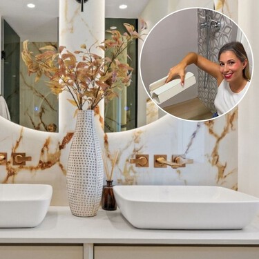 Una experta en limpieza explica cómo tener el grifo del baño siempre brillante y sin manchas de cal: "hay que frotar el grifo con una vela para que no deje gotas" 