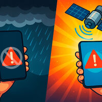 Los satélites solucionan el principal problema de las alertas de emergencia. La primera prueba en Cataluña lo demuestra