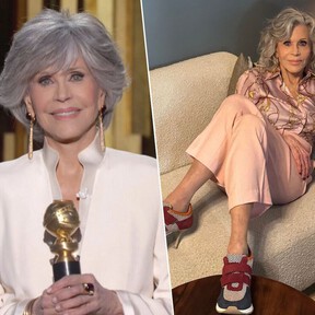 Jane Fonda, a sus 87 años: "Me suelo levantar a las 5:30, hago ejercicio todos los días y alterno días trabajando la parte superior e inferior del cuerpo para fortalecerlo" 