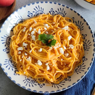 Espagueti rojo mexicano, una receta de pasta cremosa y picante muy tradicional 
