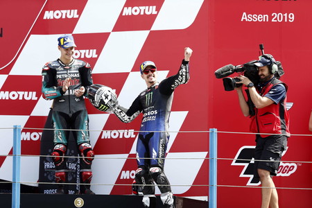 Vinales Quartararo Assen Motogp 2019