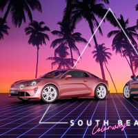 Welcome to Miami! El Alpine A110 se viste con las luces de neón y el estilo art decó de Ocean Drive para el GP de Fórmula 1