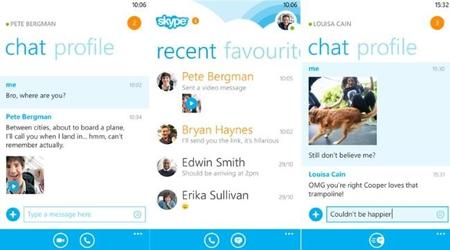 Skype para Windows Phone se actualiza y ahora permite enviar fotos vía chat
