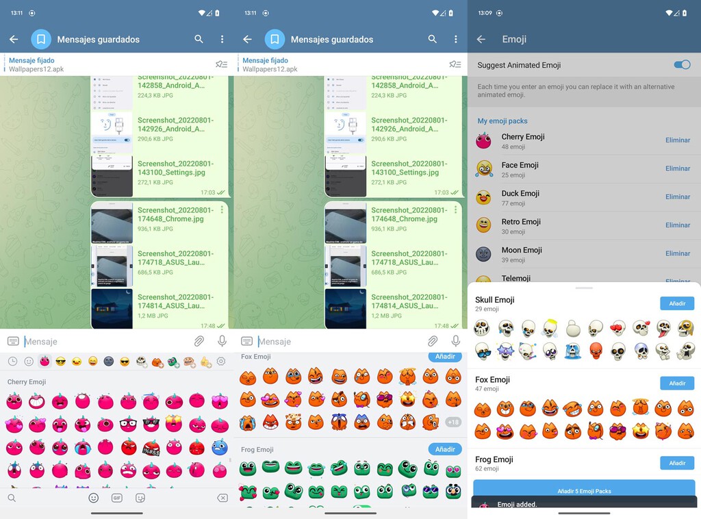 Probamos la novedad exclusiva de Telegram: así son los Emojis animados ...