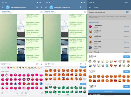Telegram Emojis Animados