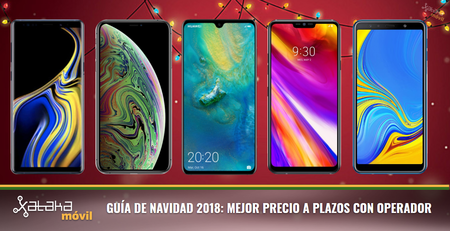 Las mejores ofertas en móviles baratos con operador en navidad 2018