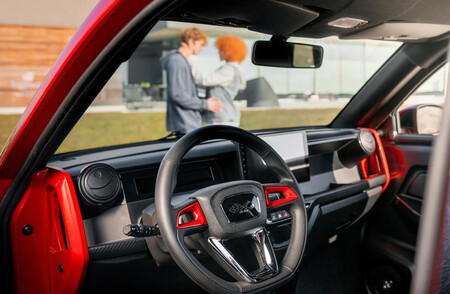 Ligier Myli Rojo Salpicadero