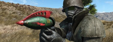 Parece un juguete, pero es una de las armas más poderosas de la franquicia Fallout y la tiene un niño de New Vegas 