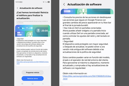 Actualizacion Z Fold 2