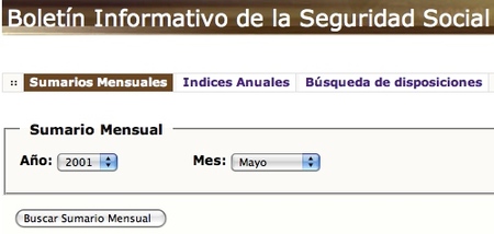 BISS, el boletín informativo de la Seguridad Social